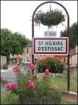Nous entrons dans la commune Périgourdine de Saint-Hilaire-d'Estissac. Nous sommes en région ...
