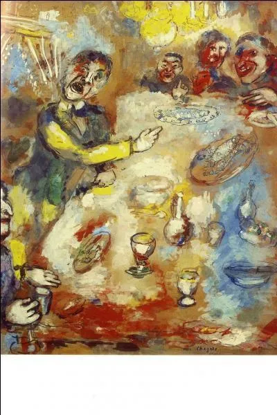 Quelle fable est illustrée par cette toile ?