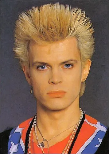 Que faisait Billy Idol avant d'être un chanteur punk ?