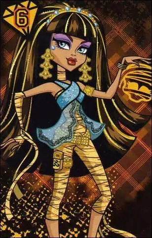 Quelles sont les couleurs des cheveux de Cleo de Nile ?