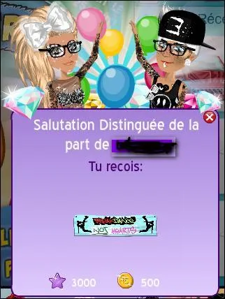 Combien coûte les salutes ?