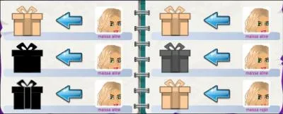 Maintenant est-ce que les cadeaux sont en couleurs sur portable ?