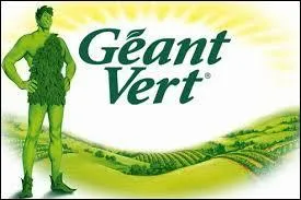Sur les boîtes de petits pois, vous pouvez voir le Géant Vert. À l'origine, de quelle couleur était ce personnage ?