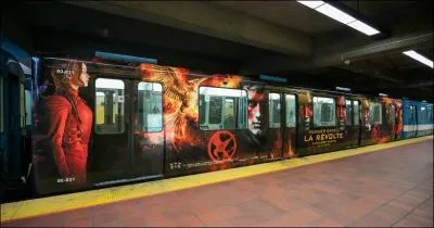Pour finir le film Hunger Games : La révolte a bénéficié d'une publicité dans le métro de Montréal. Combien de wagons se sont vus recouverts ainsi ?