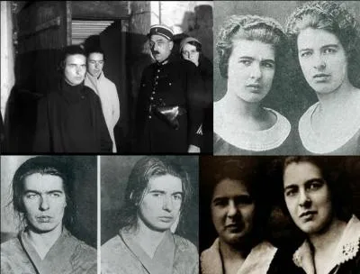 En 1933, on trouve « deux cadavres de femmes énucléées, frappées à coups de marteau et de couteau, et ciselées comme des lapins prêts à cuire », ce sont les dires des gens ayant découvert le double crime. Les coupables sont deux surs domestiques dans cette maison.
Quels sont leurs noms ?