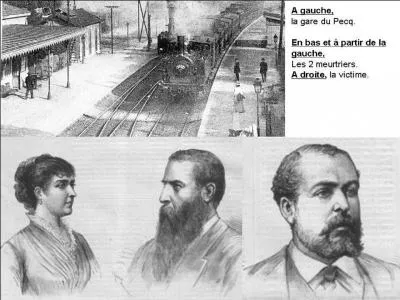 Ce crime a eu lieu dans la ville du tout premier terminus effectif d'une ligne de train pour les voyageurs hors de Paris. Un homme a tué l'amant de sa femme. Elle aurait été obligée de l'aider.
Quelle est cette ville ?