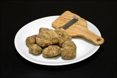 Encore un produit de luxe avec ces truffes blanches, les plus chères du marché !