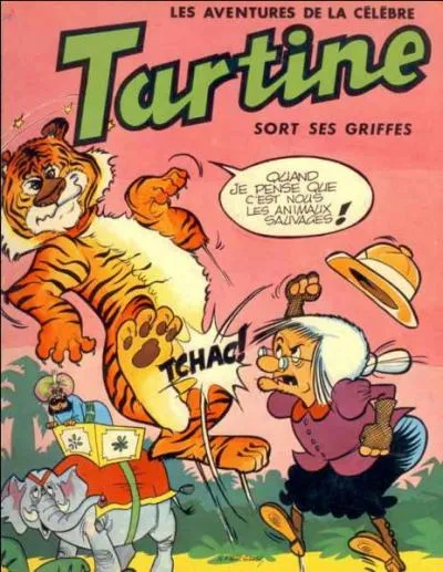 Créée en Italie en 1953, Tartine est une héroïne de BD âgée de 103 ans disposant d'une force herculéenne. Quel est le nom complet de cette héroïne ?