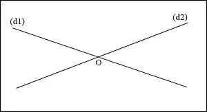 Que font les droites (d1) et (d2) ?