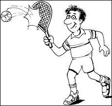 Super ! La récré approche ! 
Vite, en anglais ! 
Garance est bloquée. Elle n'arrive pas à traduire cette phrase : 
"John pratique souvent le tennis."
Pourriez-vous l'aider ?