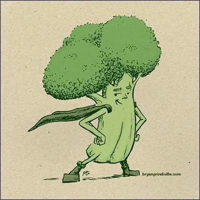 Les brocolis contiennent plus de Vitamine C que les oranges.