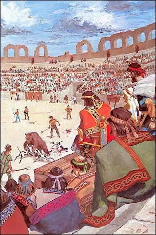 Comment se nommaient à Rome, les combats entre animaux et les hommes ?