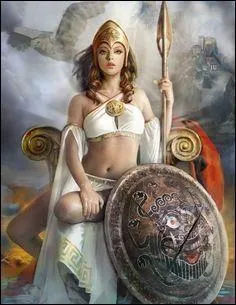 Quelle déesse grecque est identifiée à Minerve chez les Romains ?