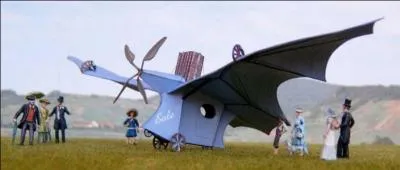 Voici un des seuls exemplaires reconstitué de "Eole", de Clément Ader. Qu'en pensez-vous ?