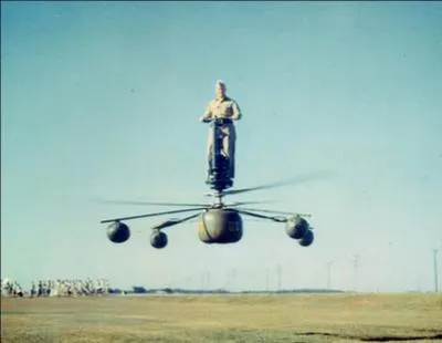 Cet aérocycle date des années 50. Quel est votre avis ?