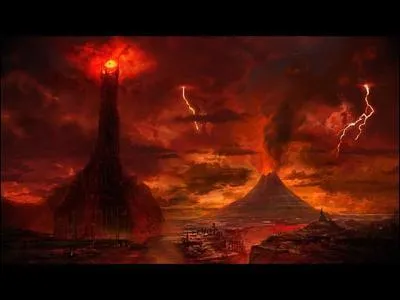 Quel lieu se trouvant en face du Gondor est le fief du Seigneur des Ténèbres ?