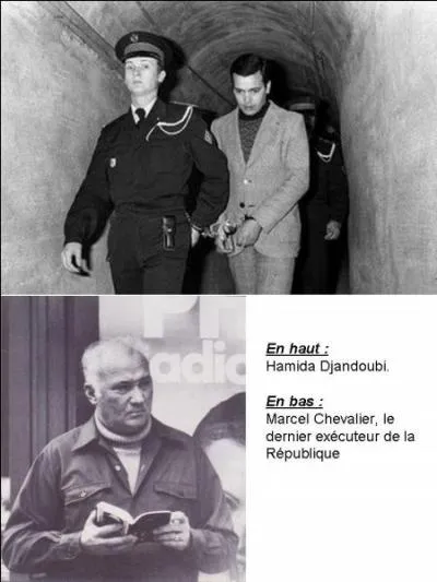 En 1973, Hamida Djandoubi est condamné à mort pour avoir kidnappé, torturé et assassiné une jeune femme qui avait été sa compagne. En plus, il est accusé d'un viol avec violence sur une adolescente de 15 ans. Il sera exécuté.
Quelle(s) est (sont) la (les) particularité(s) de son exécution ?