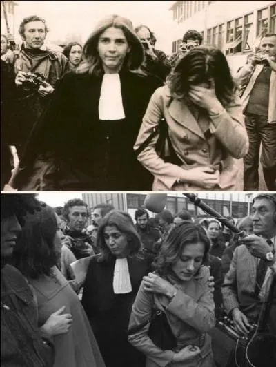 Une des accusées de ce procès dira au juge d'instruction « Monsieur le juge, je ne suis pas coupable ! C'est votre loi qui est coupable » ! Le juge osera lui ordonner de se taire sous peine d'une deuxième inculpation pour outrage à magistrat ! Cette affaire rendra une loi inapplicable et le vote d'une nouvelle loi, trois ans plus tard ! 
Quel était l'accusation et quel était le nom du défenseur ?