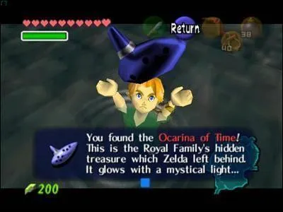 Quelle est la partition sur un ocarina pour jouer le thème de la berceuse Zelda ? (OOT)