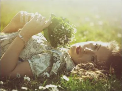 Qui chantait "La photo n'est pas bonne mais l'on peut y voir le bonheur en personne et la douceur d'un soir" ?