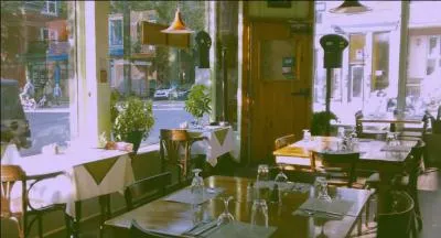 Maintenant entrons dans le restaurant de la question 3. C'est joli non ? Et devinez quels plats délicieux vous pourrez commander pour dessert.