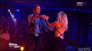 Emmanuelle Berne et Thierry Samitier ont dansé le 2e prime...