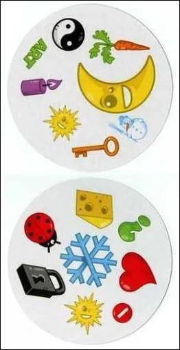 Toujours le même principe ! 
Quel est le point commun aux deux cartes ?