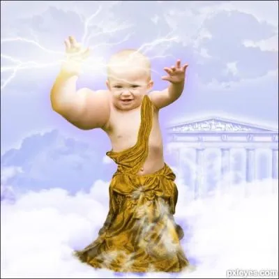 Lequel des dieux grecs ce nourrisson peut-il représenter ?