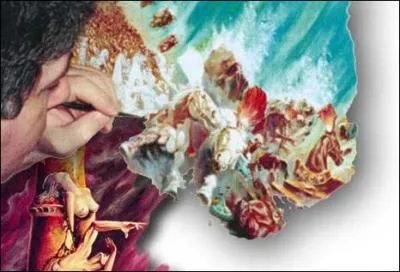 Peintre français né en 1953, il réalise de nombreuses couvertures de romans pour des éditeurs, collabore à la réalisation d'une oeuvre consacrée à la carrière de Steven Speilberg, il sera primé au salon international de "Lutèce" à Paris pour son tableau intitulé "Le cirque de Rome" : qui est-il ?