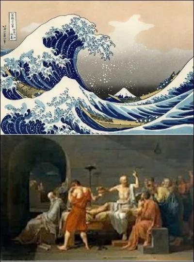 Ce lieu renferme 2 millions d'oeuvres dont 250 000 sont exposées ! 
Dans quel musée peut-on voir La Grande Vague de Kanagawa (Hokusai) et La Mort de Socrate (Jacques-Louis David) ?