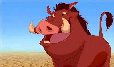 Qui est le meilleur ami du phacochère Pumbaa ?