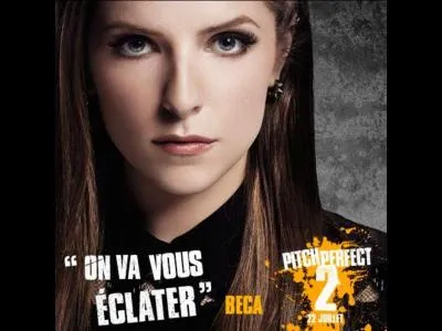 Quelle chanson chante Beca aux auditions ?