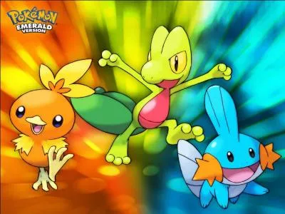 Qui sont ces trois Starters Pokémon ?