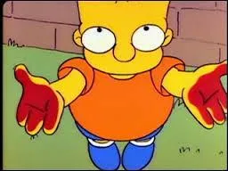 Qu'annonce-t-il aux parents Simpson ?