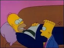 En arrivant devant le cin&eacute;ma, qui Bart a-t-il rencontr&eacute; ?