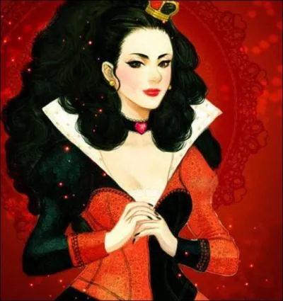 De toutes les jolies reines qui existent dans les films Disney, jamais je n'en ai vu de pareil. Je peux même vous affirmer que c'est l'une des plus hystériques. Tenez par exemple, elle aime que ses roses soient peintes en rouge. Attention à vous ou elle vous coupera la tête. En quelle année est-elle apparue à l'écran ?