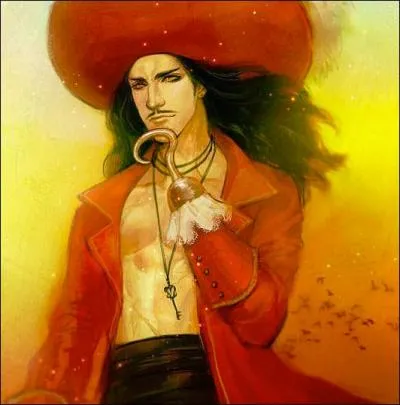 Mais qui est donc ce bel homme ? À le voir, j'aurais tendance à dire qu'il s'agit du Capitaine Crochet. Non mais, regardez-moi cette façon qu'il a de réfléchir ! On peut dire qu'il a le style, l'élégance et le charme pour nous ensorceler. Mais au fait, comment se prénomme-t-il ?