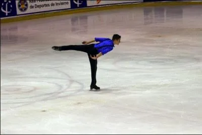 En patinage artistique, comment s' appelle la figure qui comporte 4 rotations en l'air dans la direction opposée à la direction vers celle vers laquelle le patineur se dirige. ?