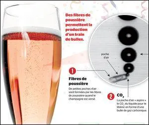 Mais qu'est-ce qui produit toutes ses bulles ?