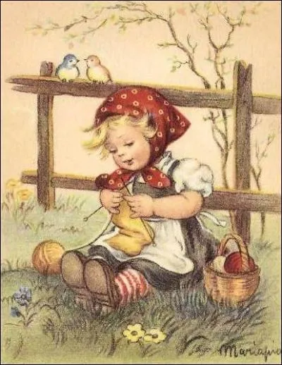 Quelle maille obtient-t-on en tricotant toutes les mailles à l'endroit ?