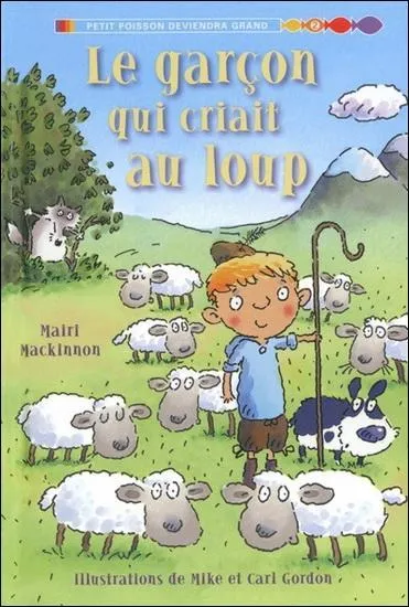Comment réagit le garçon quand les habitants s'aperçoivent qu'il n'y a pas de loup ?
