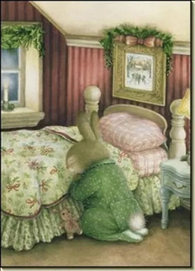 Que peut dire ce lapin de Garenne dans sa prière" ?