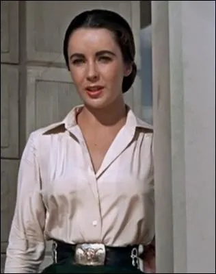 Dans ce film, elle partage l'affiche avec Rock Hudson son mari et James Dean, un employ du ranch, quel est ce clbre film ?