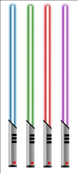 De quelle couleur a été le premier sabre de Luke Skywalker ?