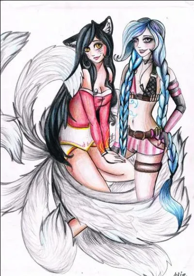 Qui sont les filles dans "League of Legends" ?