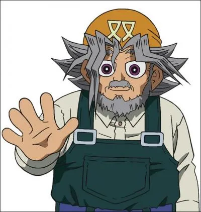 Comment s'appelle le grand-père de Yûgi dans la version française ?