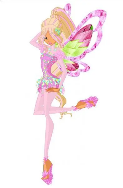 Dans quelle saison Flora a-t-elle cette transformation ?