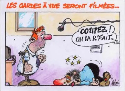 Dès que l'homme fut abattu ...