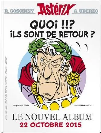 Comment s'appelle le nouvel album d'Astérix ?