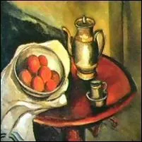 Qui a peint "Nature morte aux oranges" ?